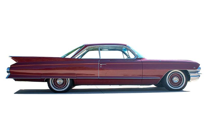 An incredible side shot photo of aCadillac DeVille that you should buy.