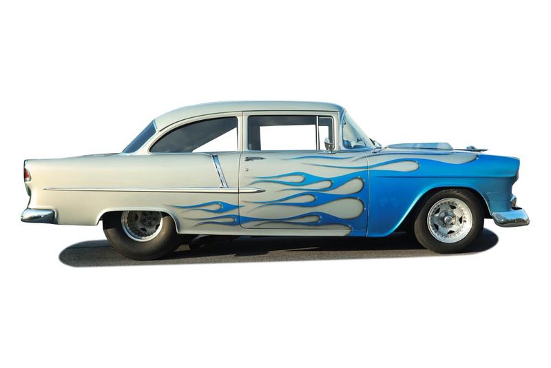 An incredible side shot photo of aChevrolet Sedan Delivery that you should buy.