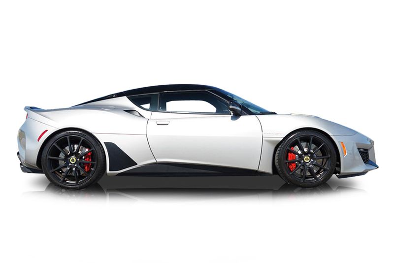 An incredible side shot photo of aLotus Evora that you should buy.