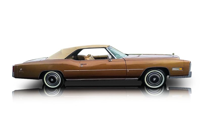 An incredible side shot photo of aCadillac Eldorado that you should buy.