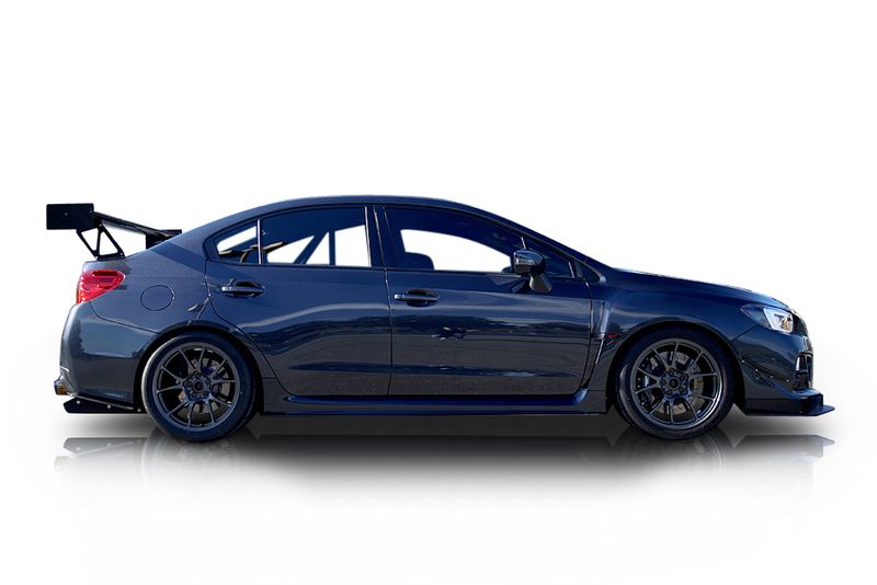 An incredible side shot photo of aSubaru WRX that you should buy.