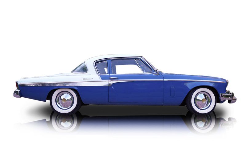An incredible side shot photo of aStudebaker President that you should buy.