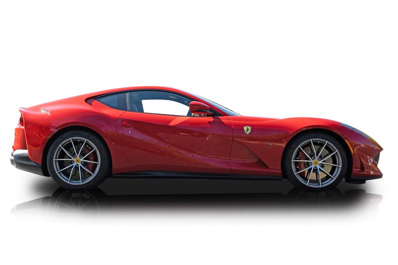 An incredible side shot photo of aFerrari 812 that you should buy.