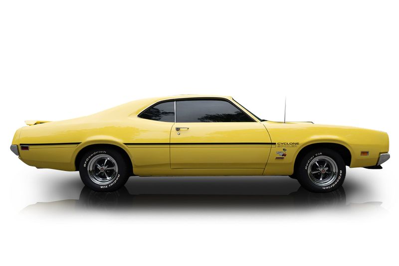 An incredible side shot photo of aMercury Cyclone that you should buy.