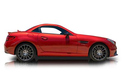 Passenger side photo of 2018 Mercedes-Benz SLC43 AMG
