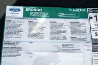 2021 Ford Bronco First Edition Lightning Blue 60 Miles for sale