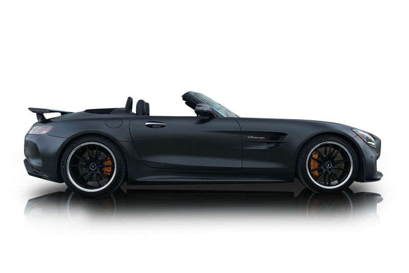 An incredible side shot photo of aMercedes-Benz AMG GT that you should buy.
