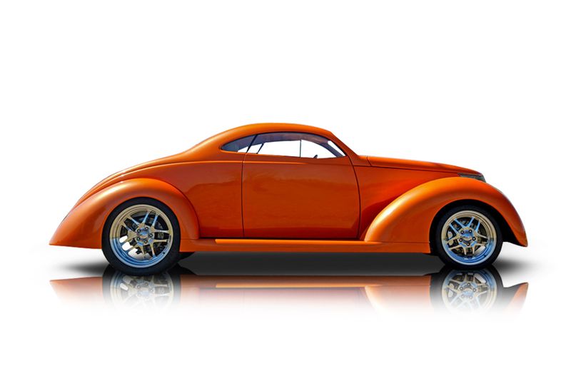 An incredible side shot photo of aFord Hot Rod that you should buy.