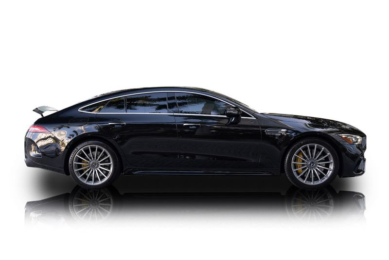 An incredible side shot photo of aMercedes-Benz AMG GT that you should buy.