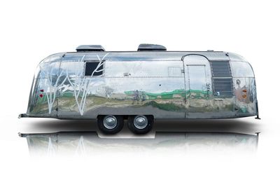 Passenger side photo of 1963 Airstream Overlander