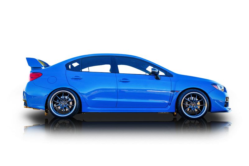 An incredible side shot photo of aSubaru WRX that you should buy.