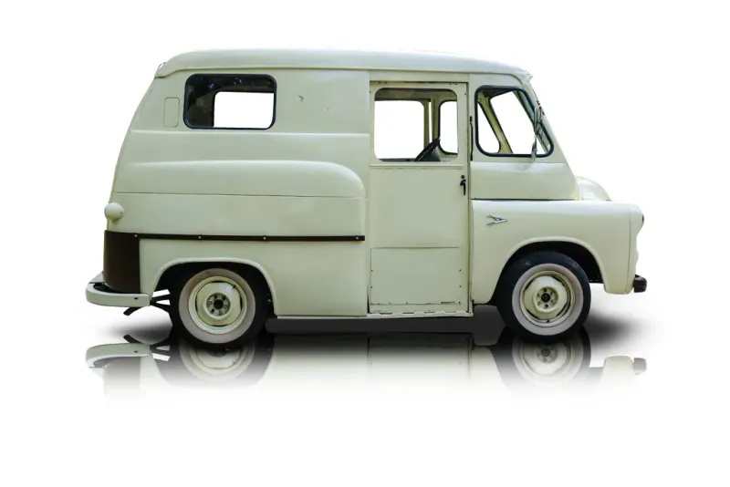 An incredible side shot photo of aDodge Fageol Postal Truck that you should buy.