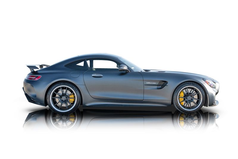 An incredible side shot photo of aMercedes-Benz AMG GT R that you should buy.