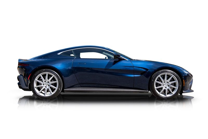 An incredible side shot photo of aAston Martin V8 Vantage that you should buy.