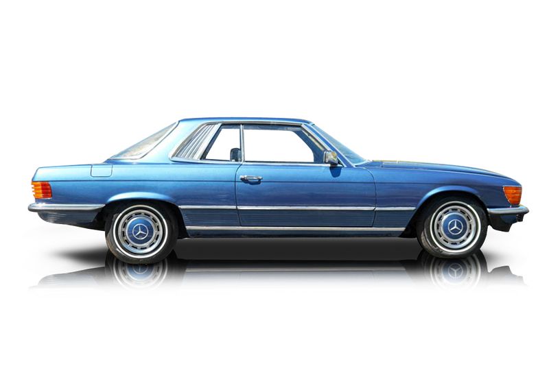 An incredible side shot photo of aMercedes-Benz 280SL that you should buy.