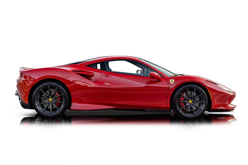 An incredible side shot photo of aFerrari F8 Tributo that you should buy.