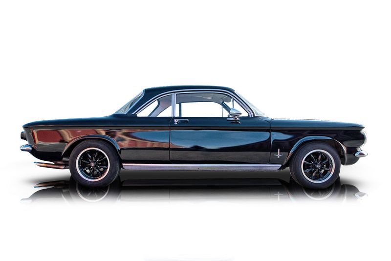 An incredible side shot photo of aChevrolet Corvair that you should buy.