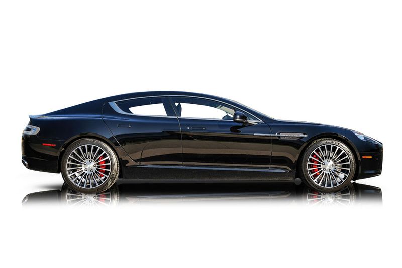 An incredible side shot photo of aAston Martin Rapide that you should buy.