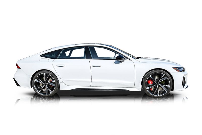An incredible side shot photo of aAudi RS7 that you should buy.