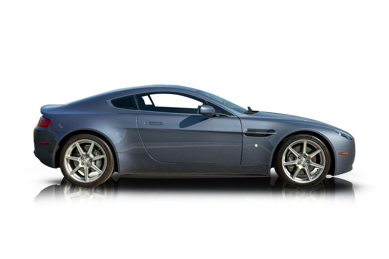 An incredible side shot photo of aAston Martin V8 Vantage that you should buy.