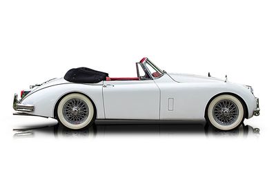 Passenger side photo of 1961 Jaguar XK150