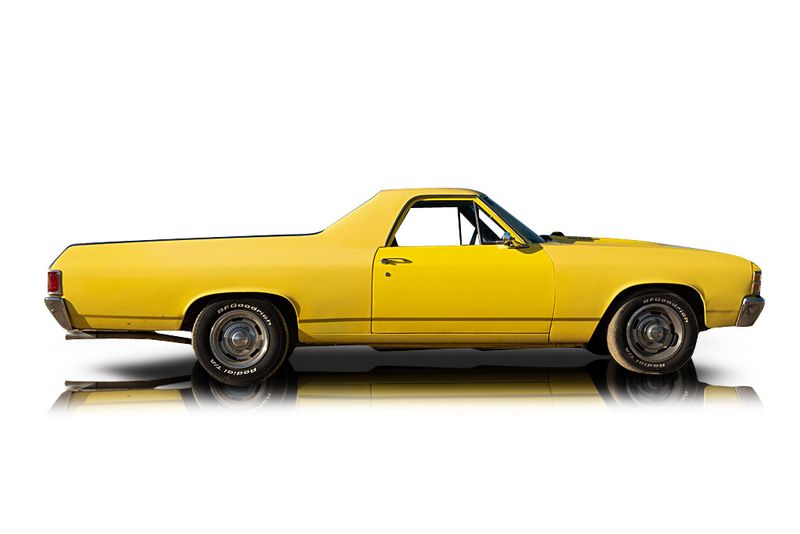 An incredible side shot photo of aChevrolet El Camino that you should buy.