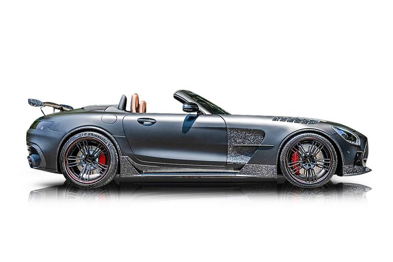 An incredible side shot photo of aMercedes-Benz AMG GT that you should buy.