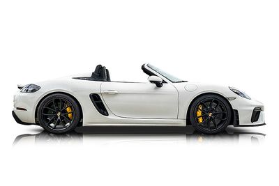 Passenger side photo of 2020 Porsche 718 Spyder