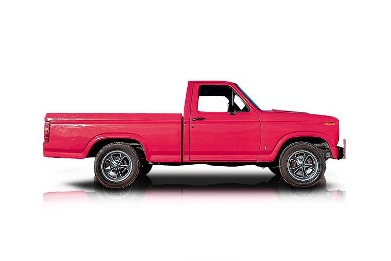 An incredible side shot photo of aFord F-100 that you should buy.
