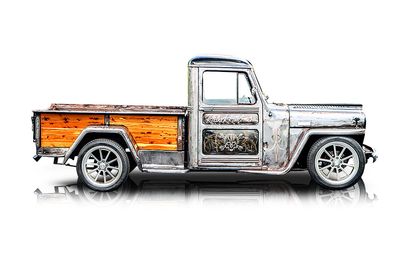 Passenger side photo of 1947 Willys Overland