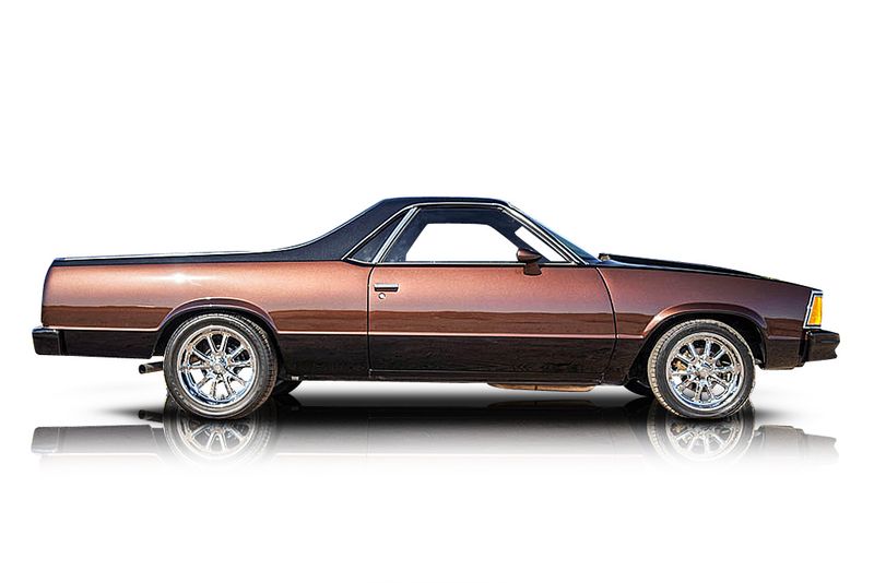An incredible side shot photo of aChevrolet El Camino that you should buy.