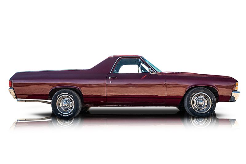 An incredible side shot photo of aChevrolet El Camino that you should buy.