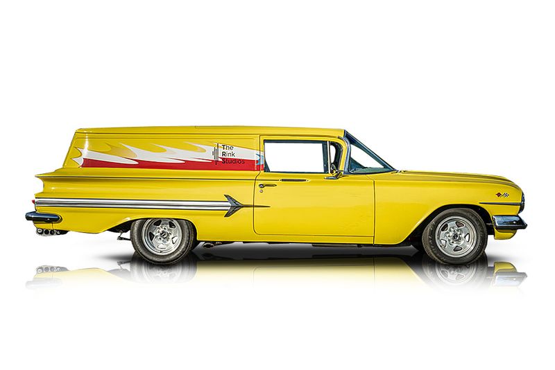 An incredible side shot photo of aChevrolet Sedan Delivery that you should buy.