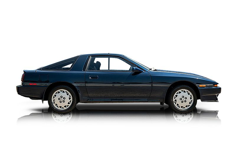 An incredible side shot photo of aToyota Supra that you should buy.