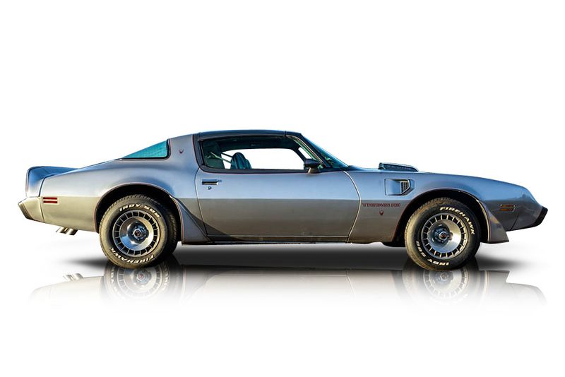 An incredible side shot photo of aPontiac Firebird that you should buy.