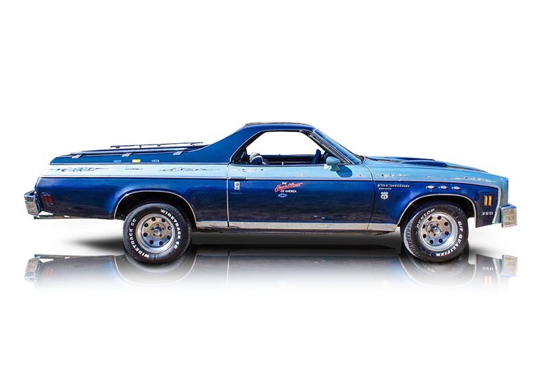An incredible side shot photo of aChevrolet El Camino that you should buy.