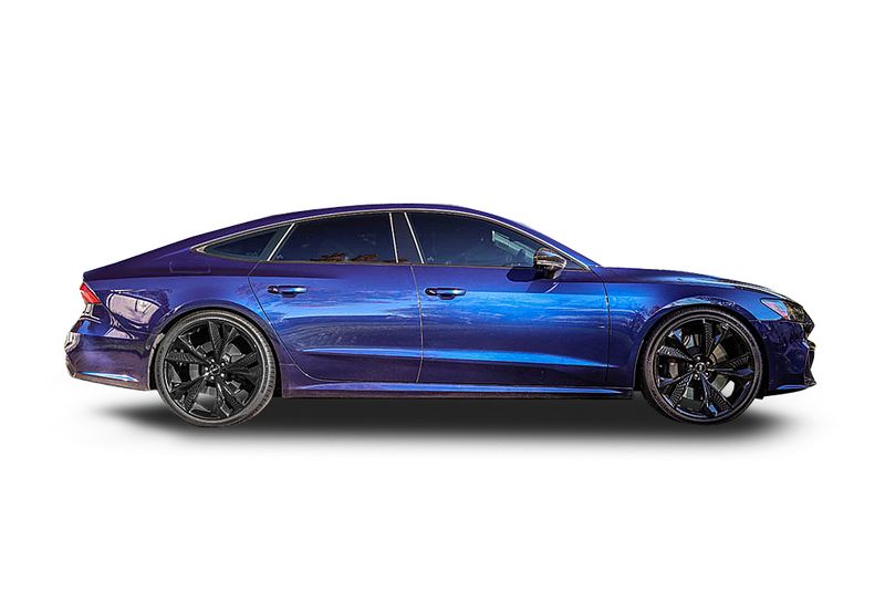 An incredible side shot photo of aAudi S7 that you should buy.