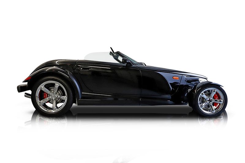 An incredible side shot photo of aPlymouth Prowler that you should buy.