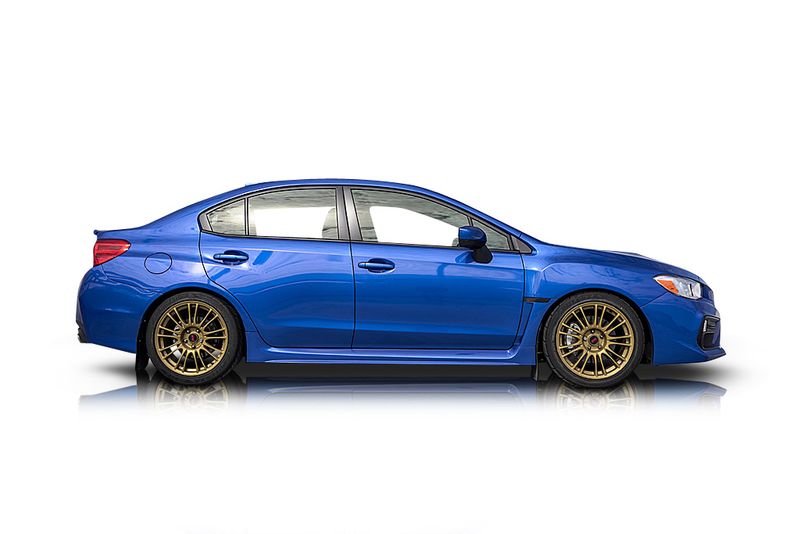 An incredible side shot photo of aSubaru WRX that you should buy.