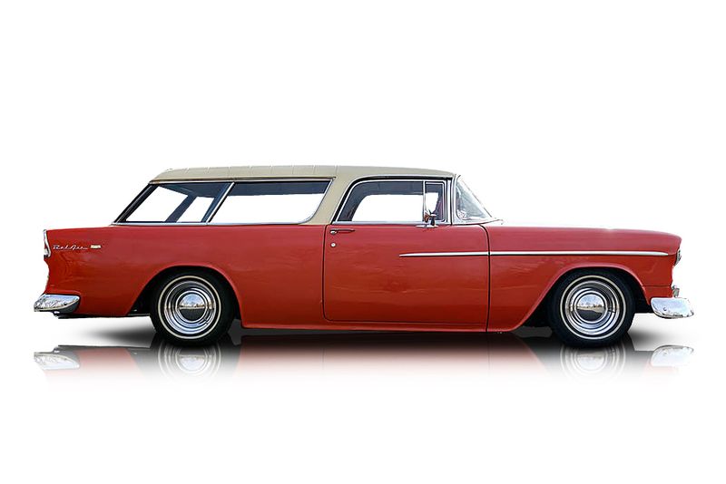 An incredible side shot photo of aChevrolet Bel Air that you should buy.