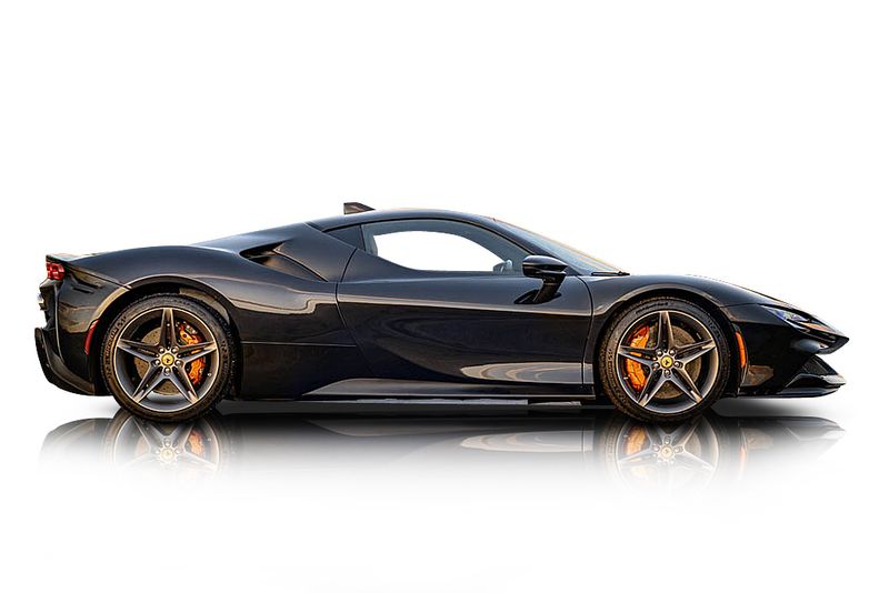 An incredible side shot photo of aFerrari SF90 that you should buy.