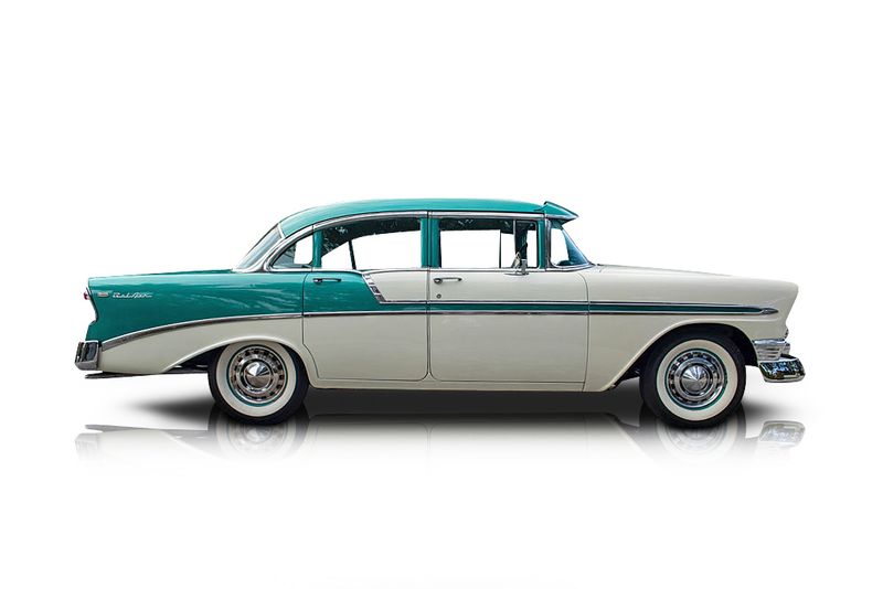 An incredible side shot photo of aChevrolet Bel Air that you should buy.