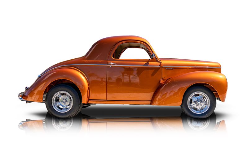An incredible side shot photo of aWillys Americar that you should buy.