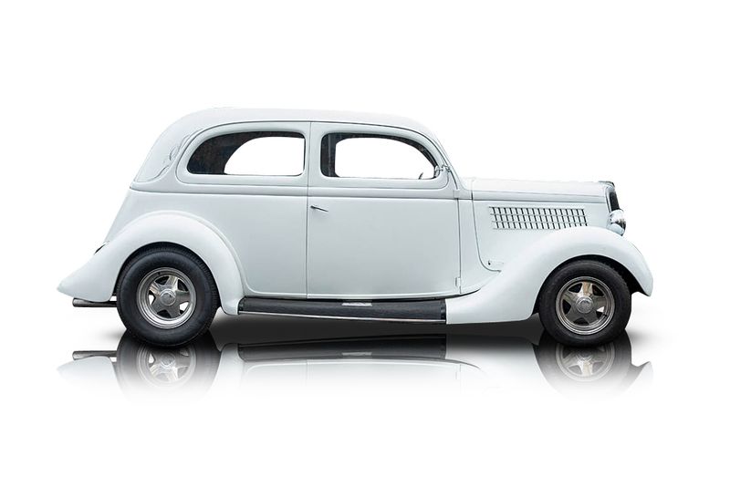 An incredible side shot photo of aFord Model 48 that you should buy.