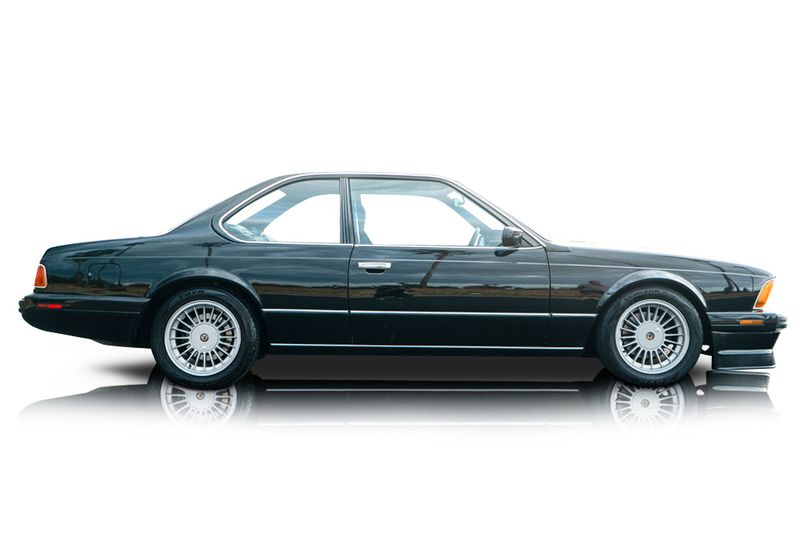 An incredible side shot photo of aBMW 635CSi that you should buy.