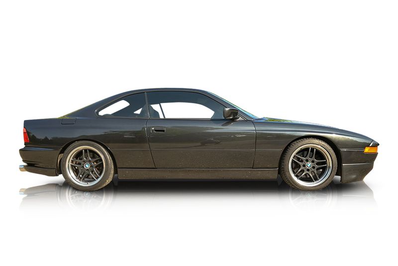 An incredible side shot photo of aBMW 840Ci that you should buy.