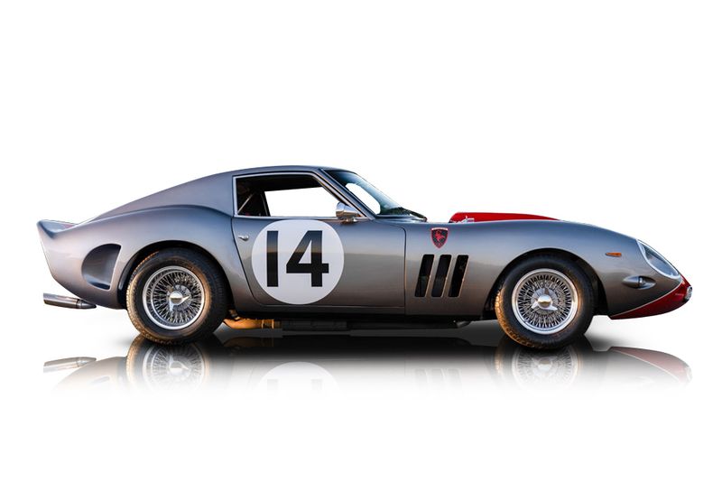 An incredible side shot photo of aFerrari 250 GTO that you should buy.
