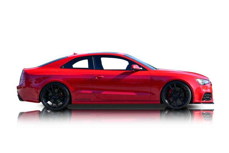 An incredible side shot photo of aAudi RS5 that you should buy.