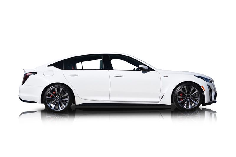 An incredible side shot photo of aCadillac CT5-V that you should buy.