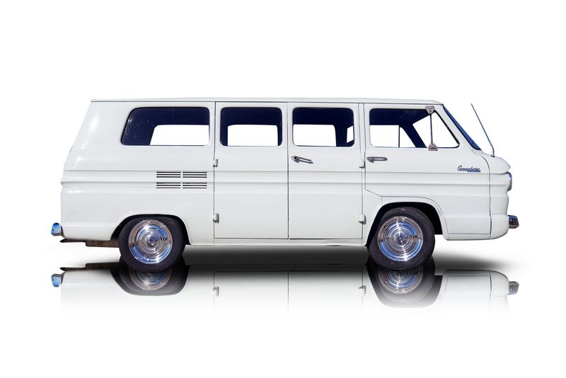 An incredible side shot photo of aChevrolet Corvair that you should buy.